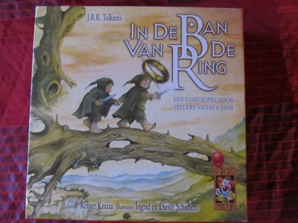 bordspel 999 games: In de Ban van de Ring, Ophalen of Verzenden, Zo goed als nieuw, 999 Games