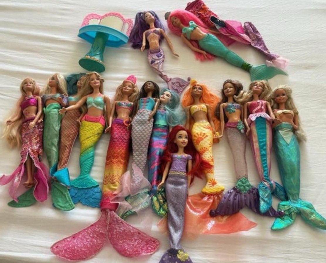 Zeemeermin Barbiepoppen - Diverse Collectie & Vintage, Ophalen of Verzenden, Gebruikt, Barbie