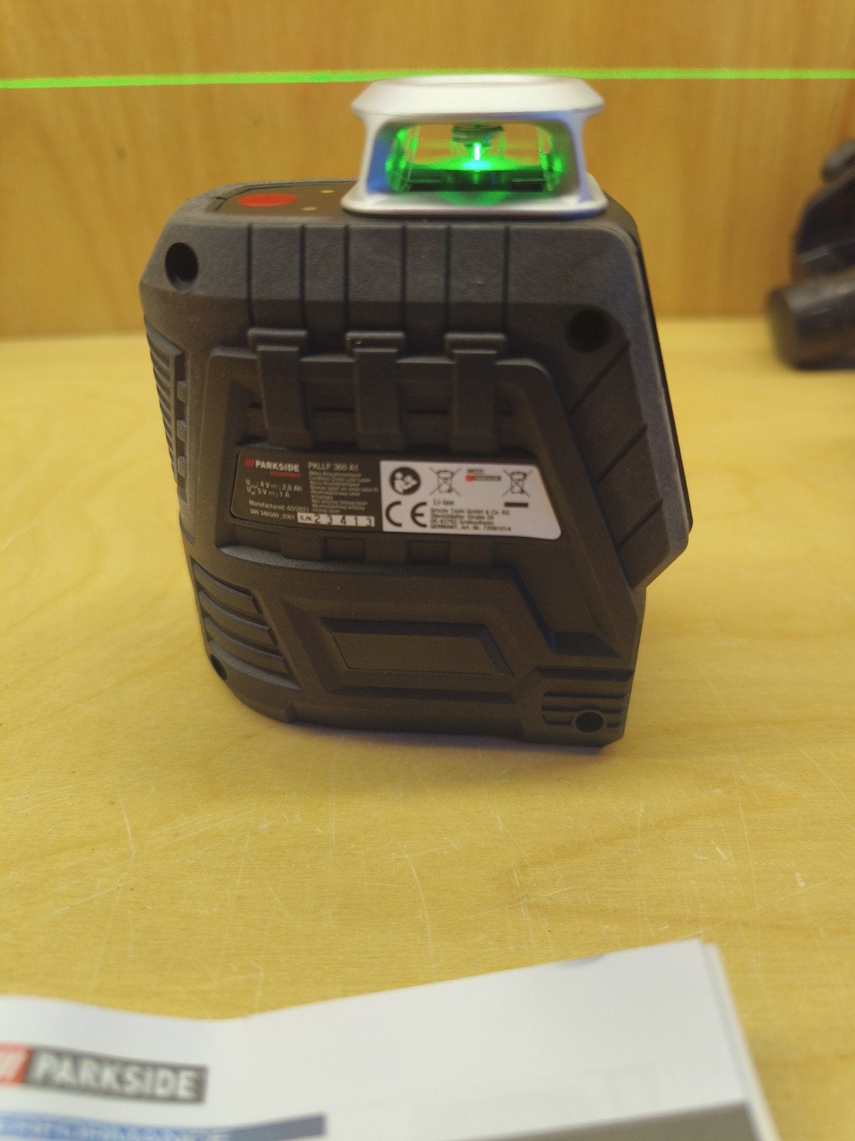 Parkside 360 Laser PKLLP 360 A1 - Nieuw (zonder plaat), Ophalen of Verzenden