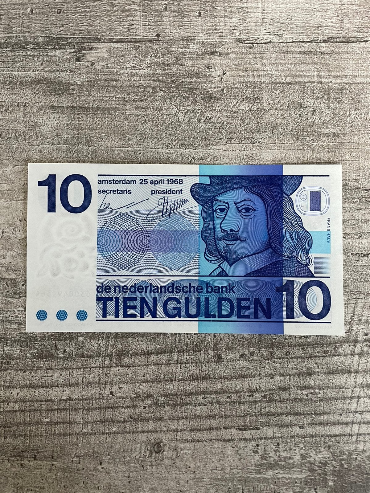 10 gulden 1968 in nieuwstaat!UNC, Postzegels en Munten, Bankbiljetten | Nederland, Ophalen of Verzenden, 10 gulden