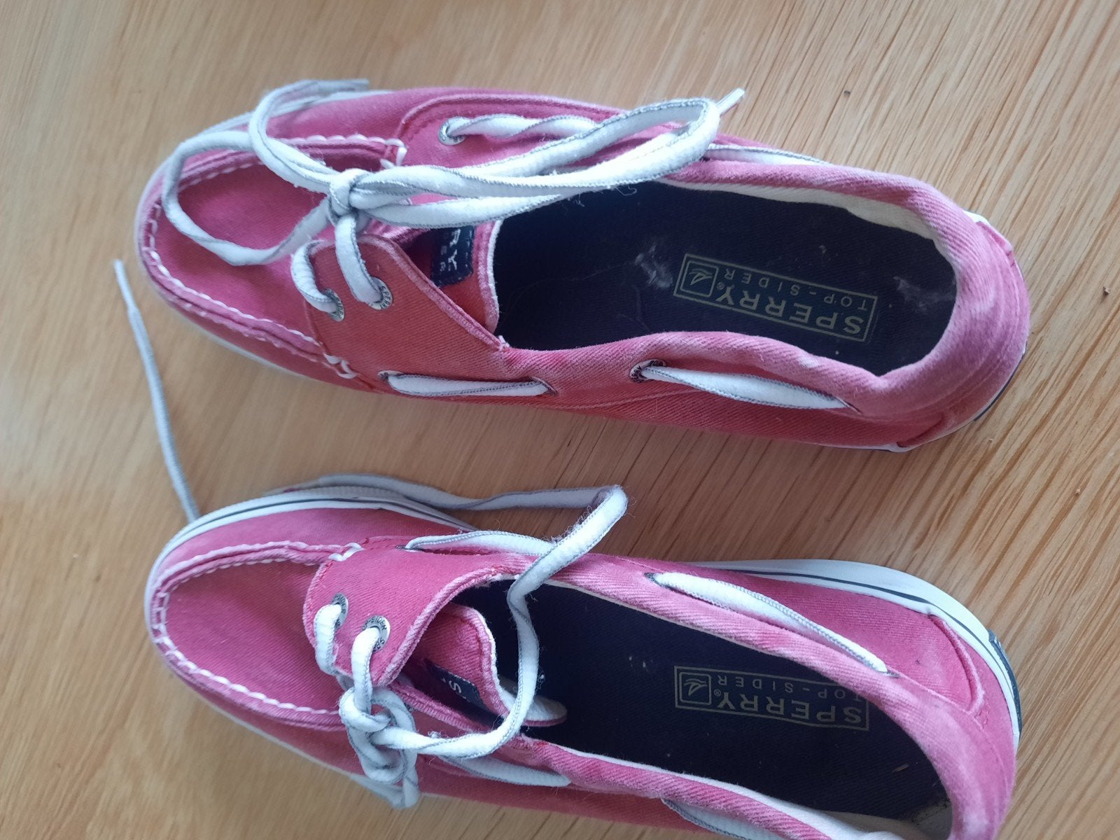 Sperry Top-Sider instappers roze - Maat 38.5 € 10,00, Instappers, Ophalen of Verzenden, Zo goed als nieuw, Roze