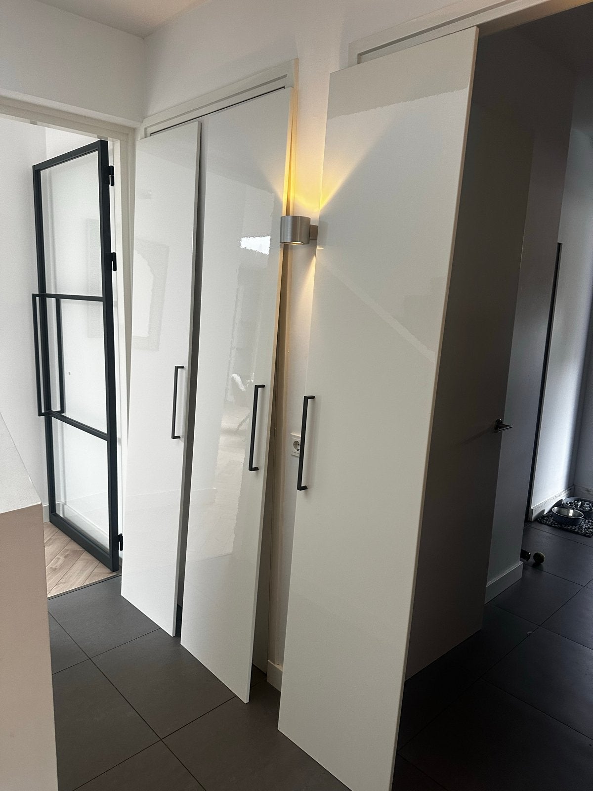 Ikea Pax deuren glans wit, Ophalen, Kunststof, 200 cm of meer, 50 tot 100 cm