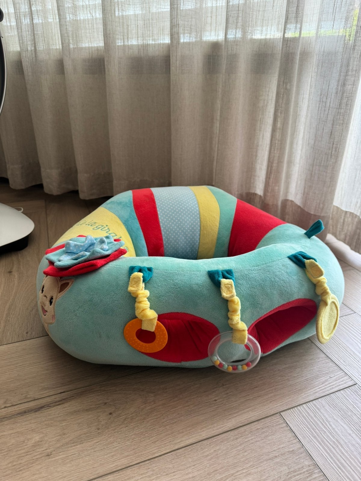 Sophie de giraf baby seat & play,  zit/speel kussens, Ophalen, Zo goed als nieuw