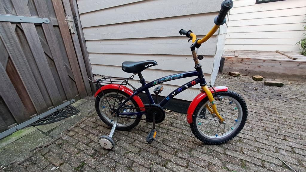 Kinderfiets 16 inch - opknapper (zonder zijwieltjes), Ophalen, Gebruikt, 16 tot 20 inch, Zijwieltjes