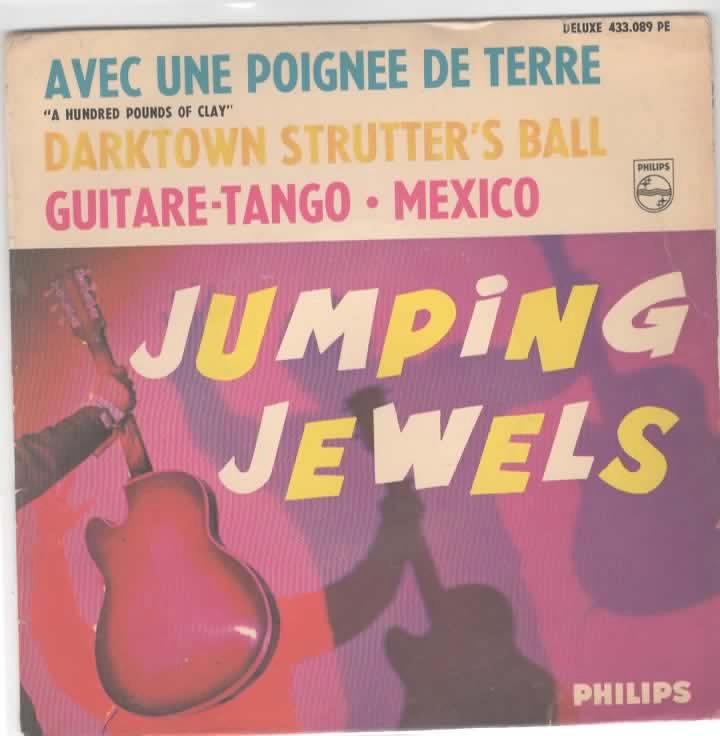 Nederbeat- The Jumping Jewels- Franse ep!!!, Gebruikt, Verzenden, 7 inch, Fotohoes