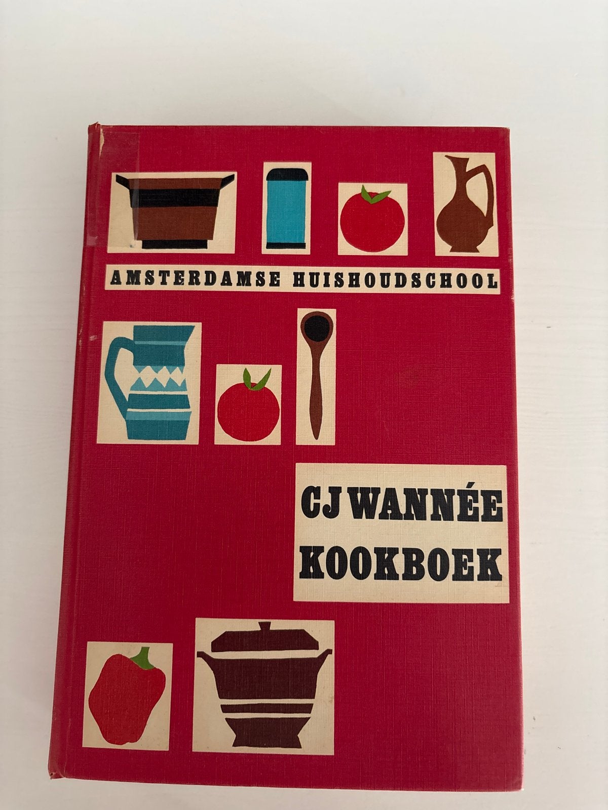 C.J. Wanné Kookboek - Amsterdamse Huishoudschool, Boeken, Ophalen, Gelezen