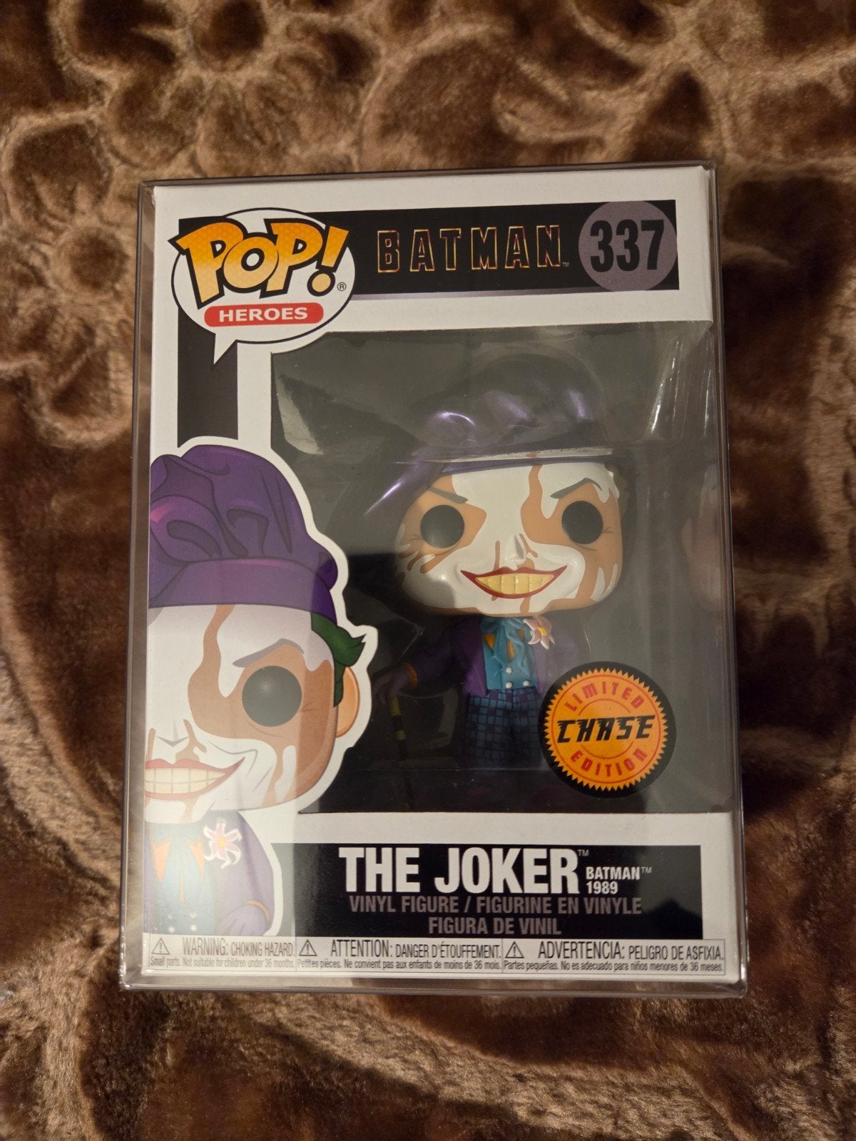 Funko Pop! The Joker Batman 1989 Chase Edition #337, Ophalen of Verzenden, Zo goed als nieuw