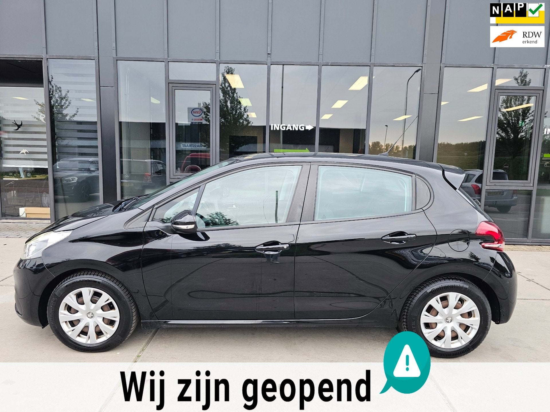 Peugeot 208 1.6 BlueHDi Blue Lease - Airco - Cruise -, Auto's, Voorwielaandrijving, 590 kg, Gebruikt, 4 cilinders