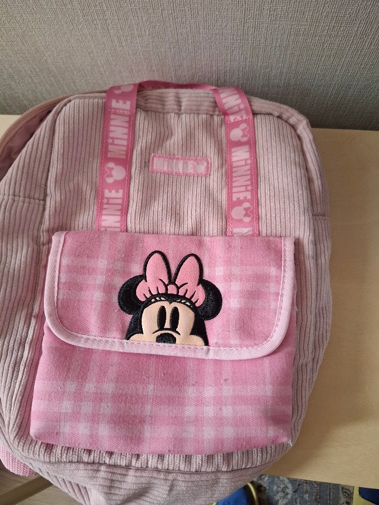 Minnie mouse rugtas, Gebruikt, Disney of Dora, 25 tot 40 cm, Ophalen of Verzenden