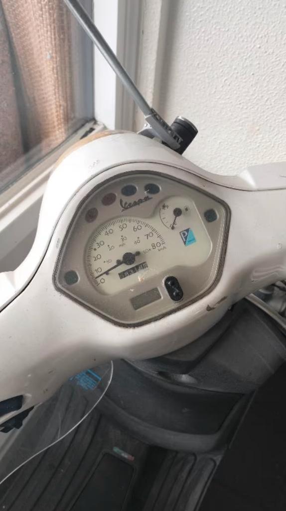 Vespa scooter (sloop), Fietsen en Brommers, Scooters | Vespa, Gebruikt, Overige modellen, Maximaal 25 km/u, Benzine, Ophalen