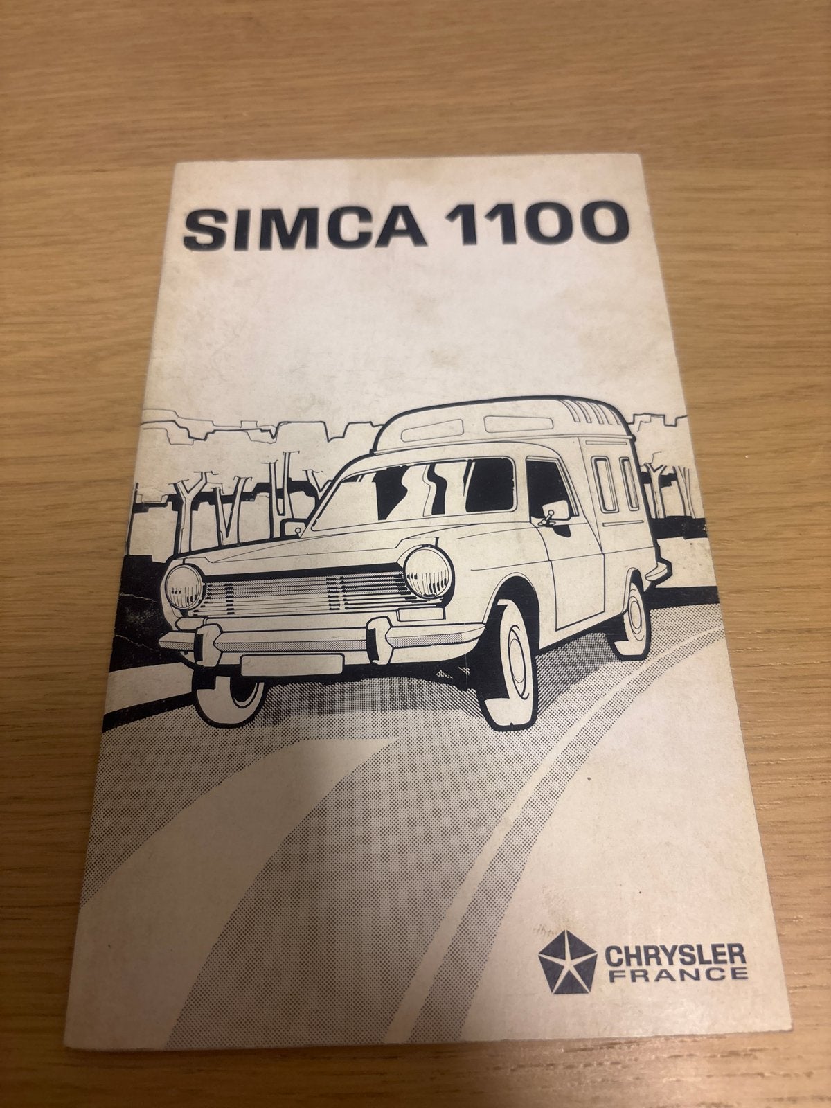 Simca 1100 Chrysler France brochure, Ophalen of Verzenden