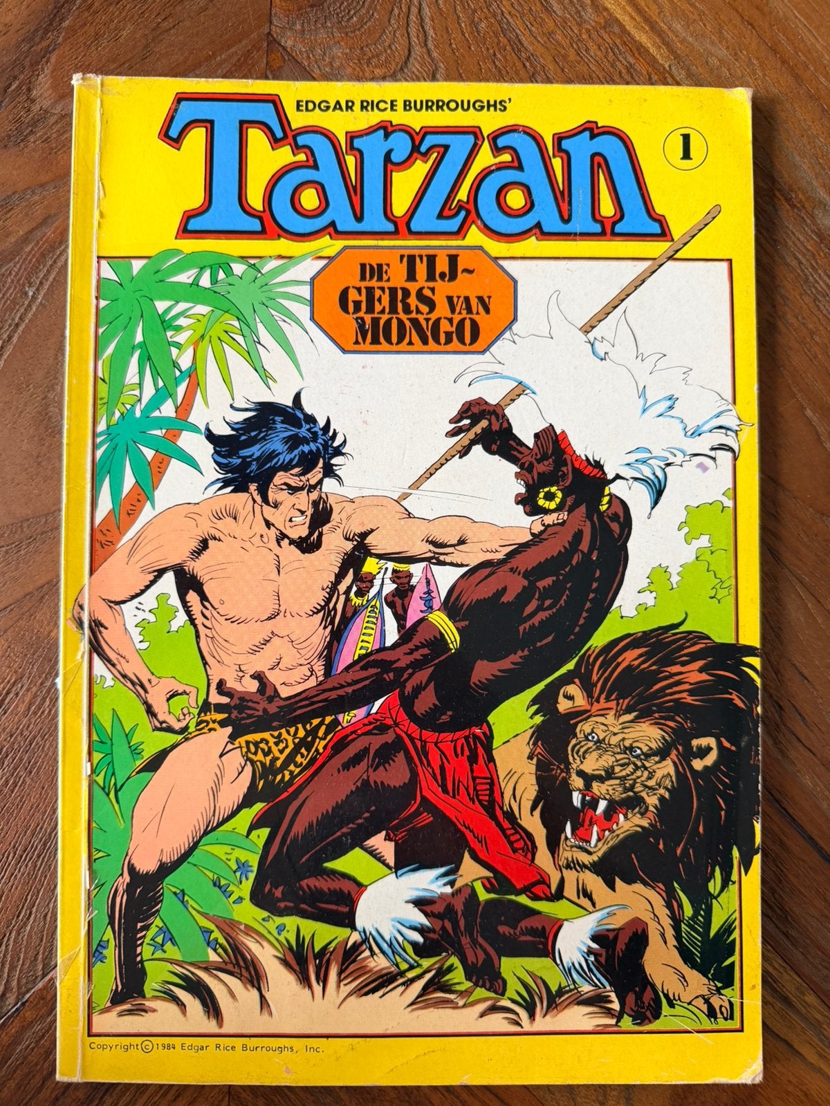 Tarzan 1 - De Tijgers van Mongo, Eén stripboek, Ophalen of Verzenden