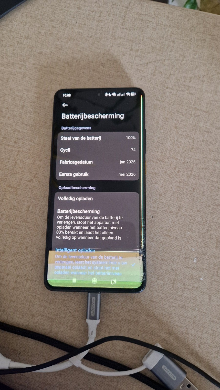 Poco X7 pro met beschadige scherm, Telecommunicatie, Mobiele telefoons | Batterijen en Accu's, Ophalen of Verzenden, Niet werkend