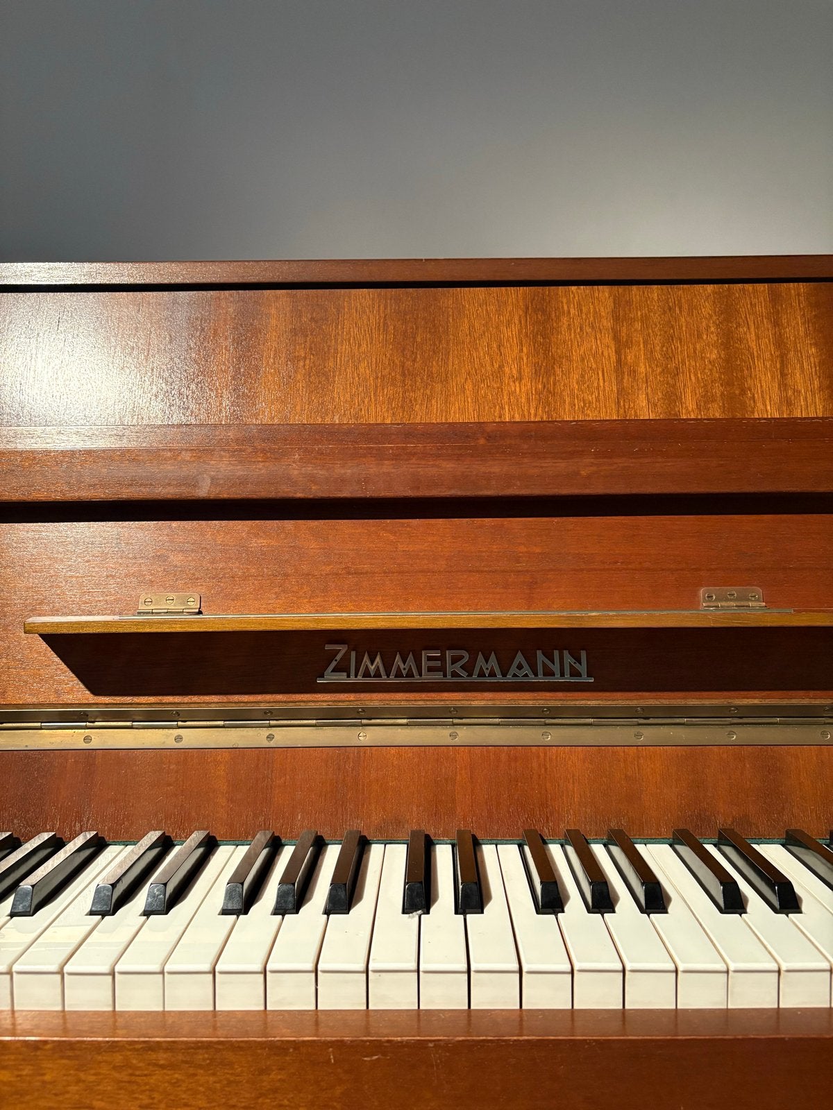 Zimmermann Piano - Goed onderhouden, Ophalen, Gebruikt, Bruin, Piano