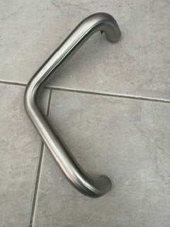 Gloednieuwe deurgreep voordeur Hewi 30 cm, Ophalen of Verzenden, Nieuw, Rvs, Klink of Kruk