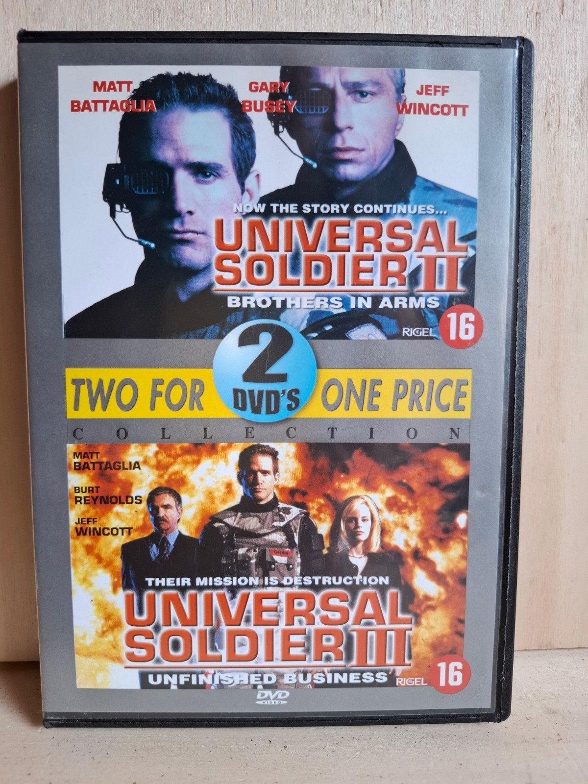 Universal Soldiers 2 & 3 - Sci-fi Actie - 2 DVD Box Set, Vanaf 16 jaar, Boxset, Ophalen of Verzenden, Zo goed als nieuw