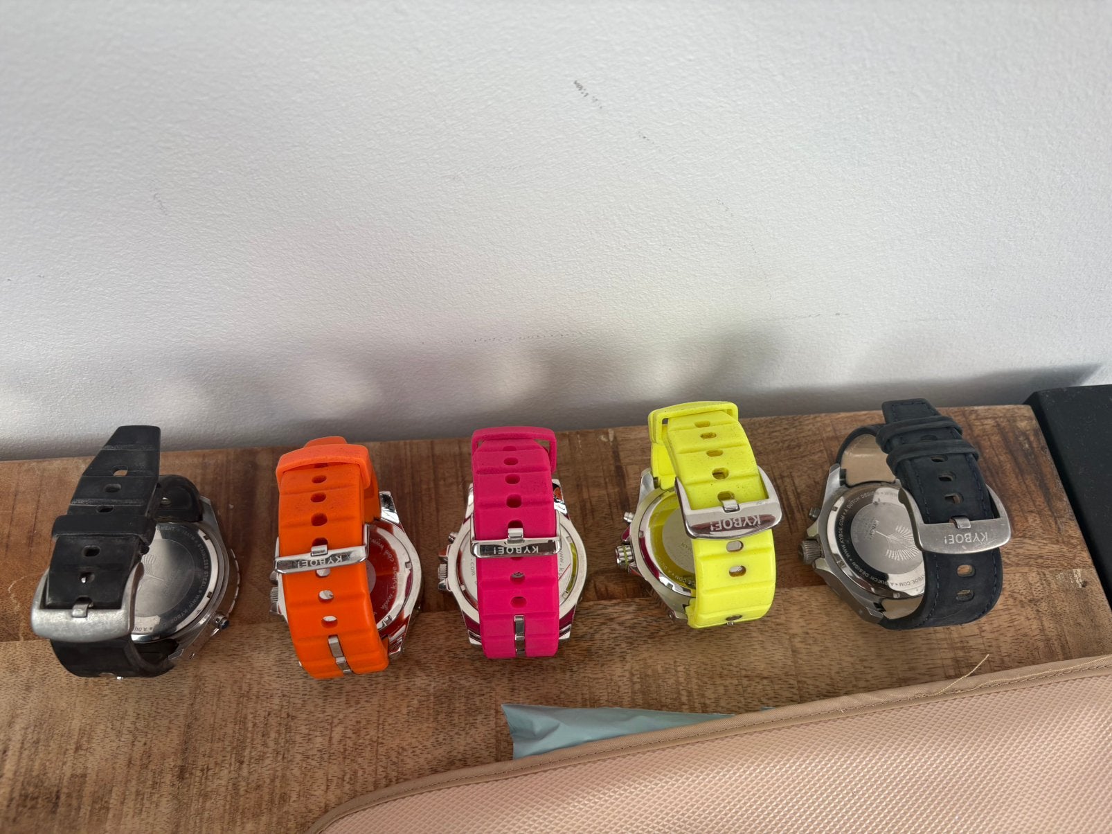Kyboe horloges, Overige merken, Polshorloge, Kunststof, Ophalen of Verzenden