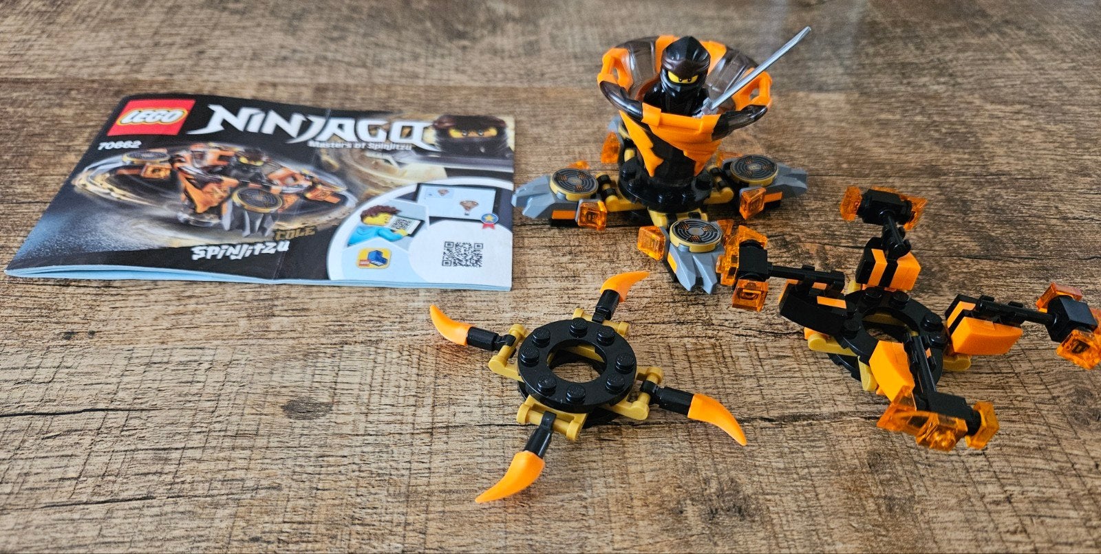 LEGO NINJAGO 70662, Ophalen of Verzenden, Zo goed als nieuw, Complete set, Lego