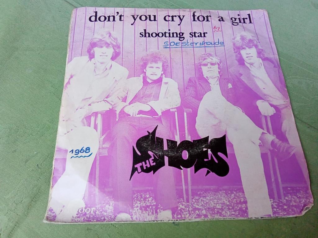 The Shoes.              Don't you cry for a girl, Gebruikt, Verzenden, 7 inch, Single