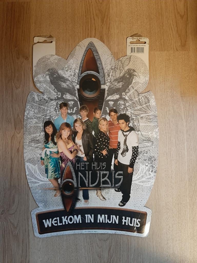 Het huis Anubis deur poster welkom in mijn huis, Ophalen of Verzenden