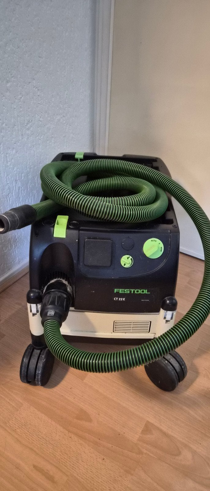 Festool CT 22 E Stofzuiger - Krachtige en Betrouwbare Zuiger, Ophalen, Gebruikt, Waterstofzuiger
