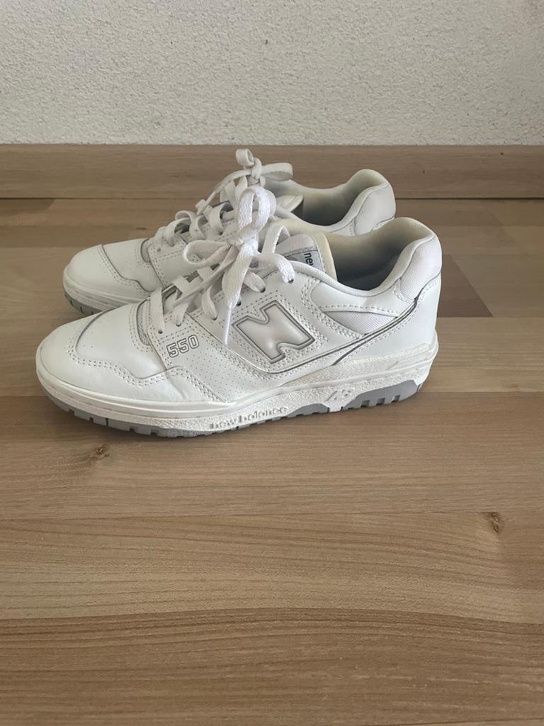New balance wit 550, Ophalen of Verzenden, Zo goed als nieuw, Wit, Sneakers of Gympen