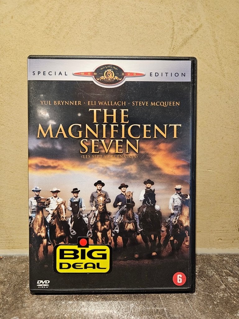 The Magnificent Seven met Steve McQueen, Alle leeftijden, Ophalen of Verzenden, Zo goed als nieuw
