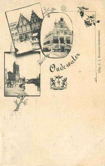 301-285-055 Oudewater, Verzenden, Voor 1920, Utrecht