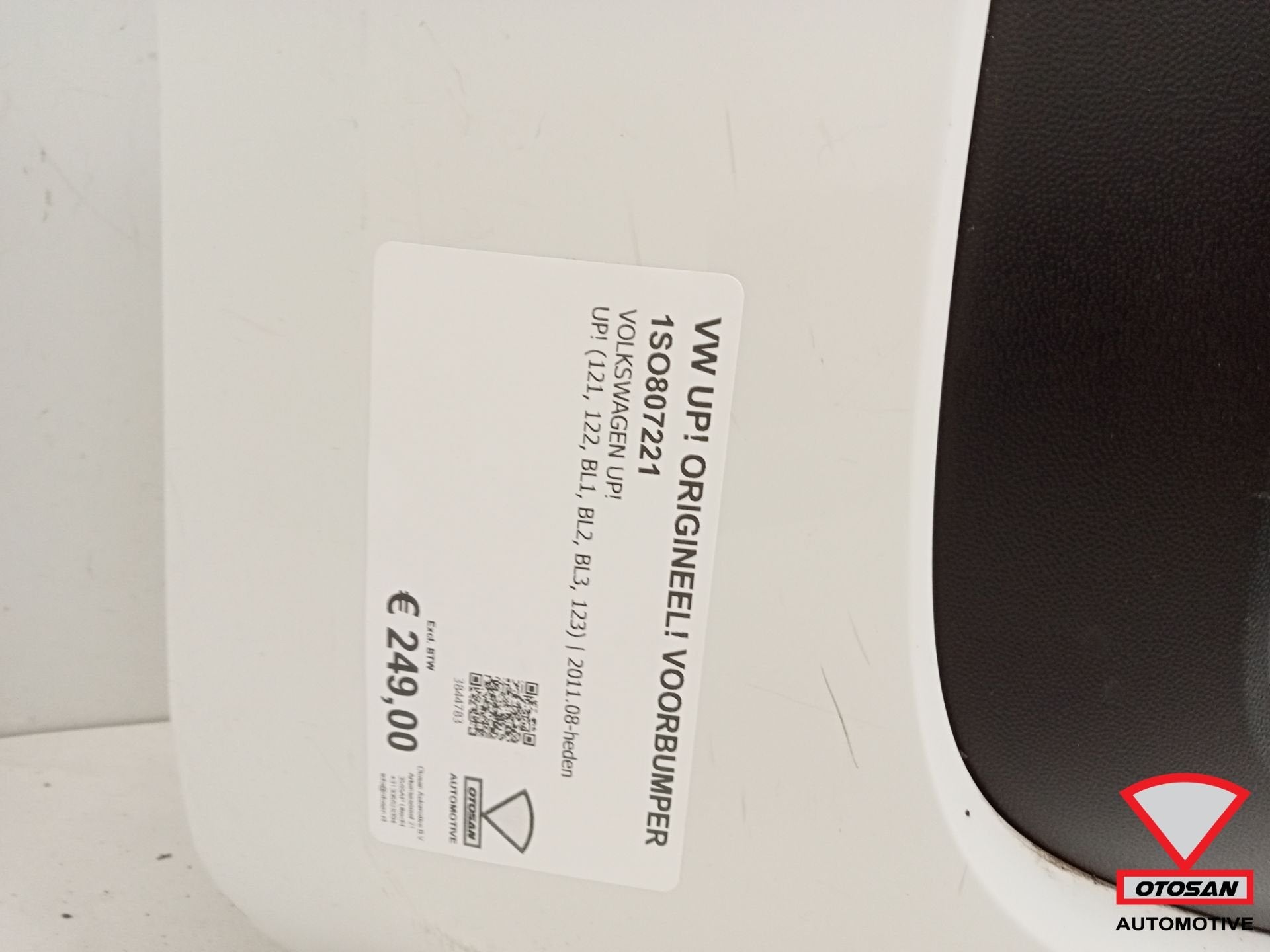VW UP Facelift Origineel! Voorbumper bumper 2016+, Auto-onderdelen, Gebruikt, Volkswagen, Volkswagen AG, Bumper
