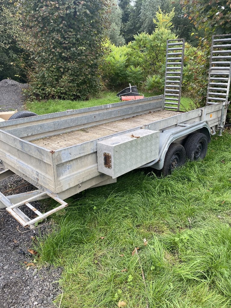 Machine transporter, Auto diversen, Ophalen, Gebruikt
