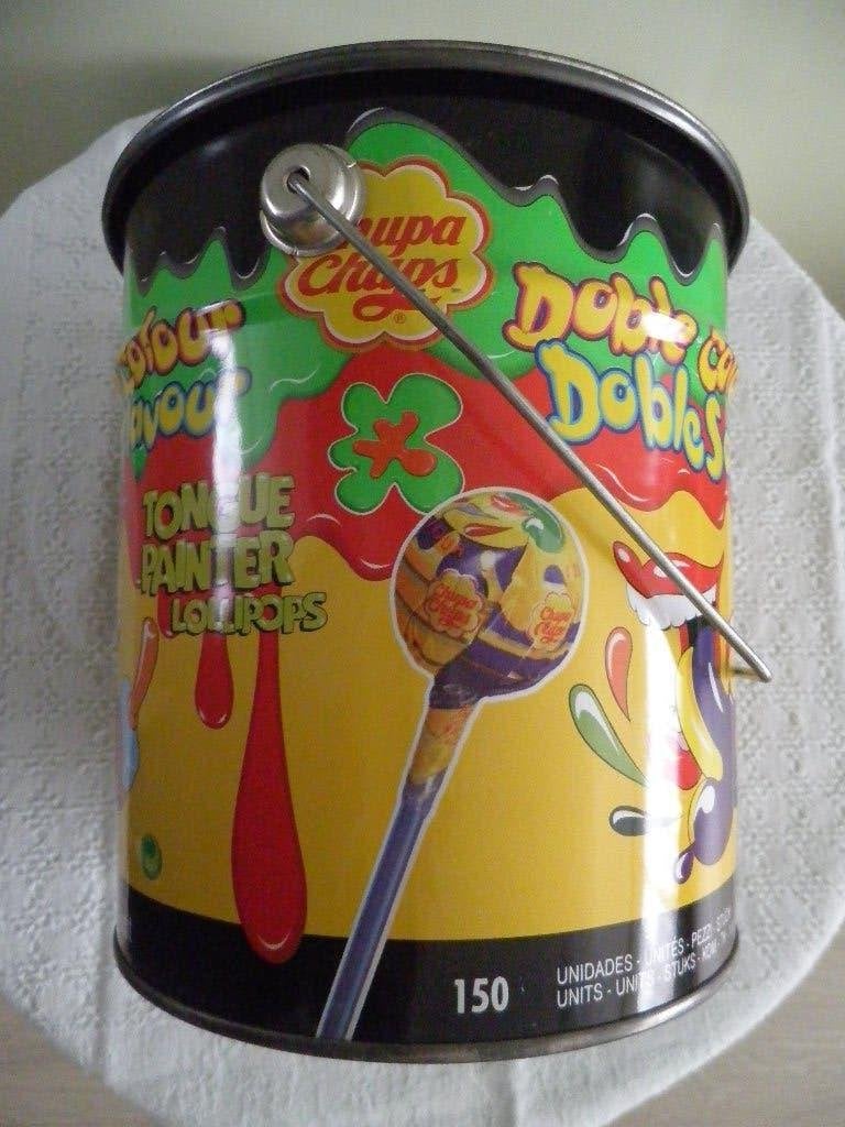Chupa chups blik, Ophalen of Verzenden, Zo goed als nieuw, Overige