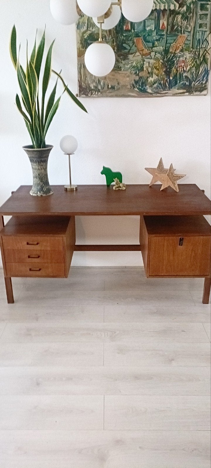 Mid Century Bureau jaren '60, Huis en Inrichting, Bureaus, Ophalen