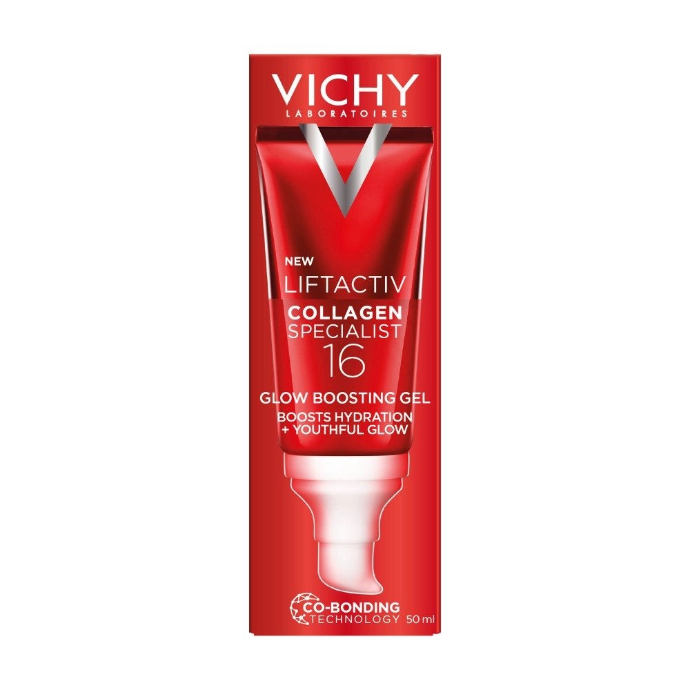 Vichy Liftactiv Collagen Specialist 16 Glow Boosting Gel, Verzenden, Nieuw, Gehele gezicht, Verzorging