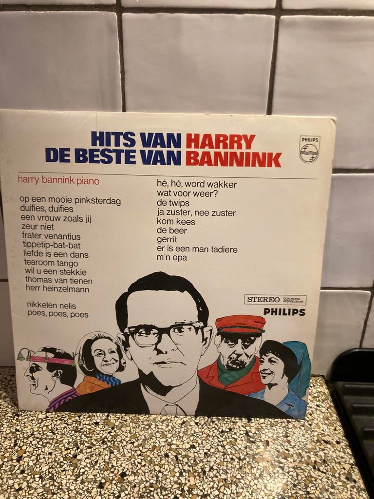 Lp Harry Bannink, Ophalen of Verzenden, 12 inch