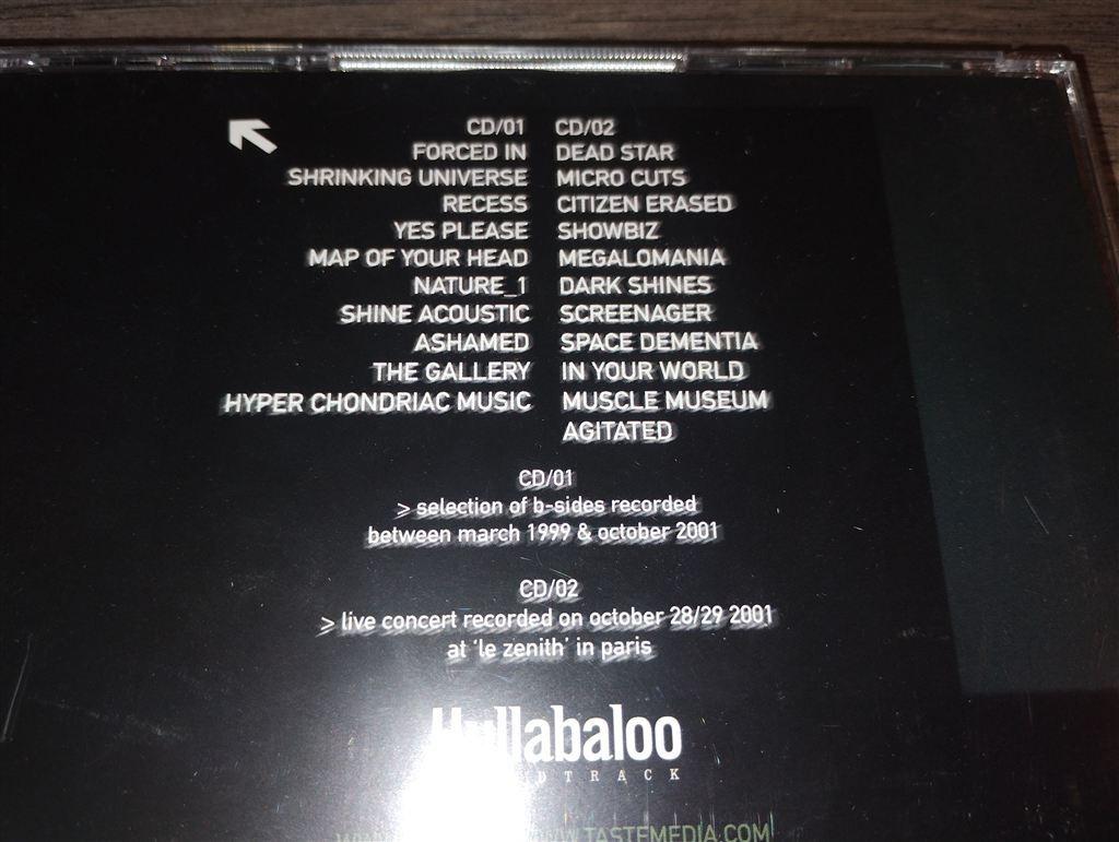 Muse - Hullabaloo [2 CD], Ophalen of Verzenden, Zo goed als nieuw, Poprock