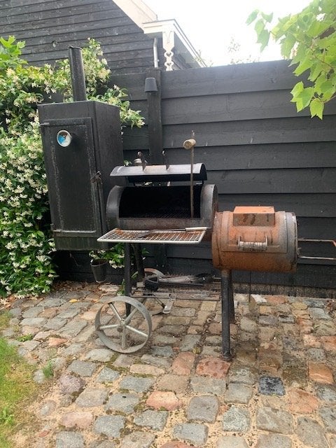 Witkamp design smoke BBQ, Ophalen, Gebruikt