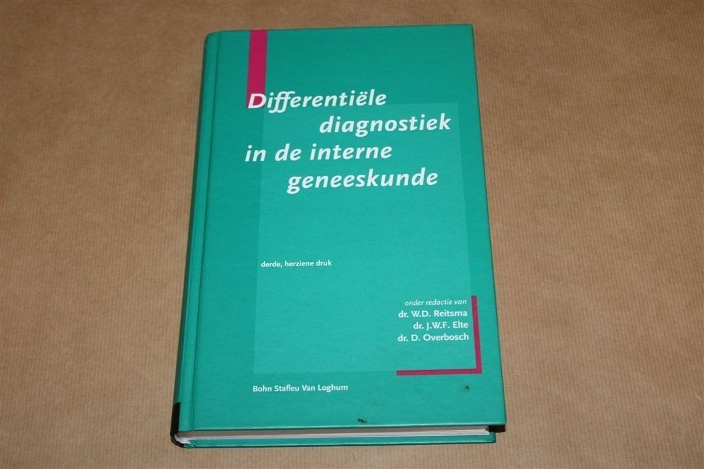 Differentiële diagnostiek in de interne geneeskunde., Ophalen of Verzenden, Zo goed als nieuw
