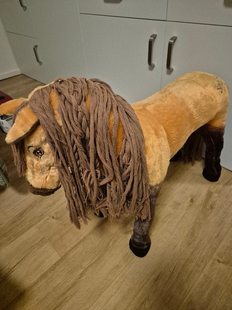 Speelgoedpaard Spirit, Ophalen, Gebruikt