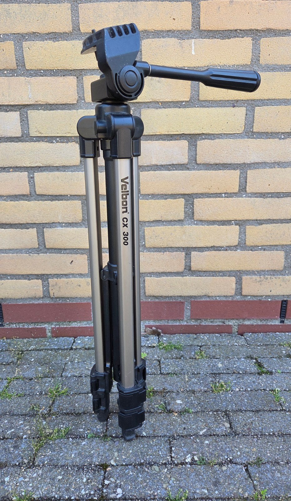 Velbon CX 300 Statief - Gebruikt, Ophalen, Gebruikt, Snelkoppelingsplaat, Velbon