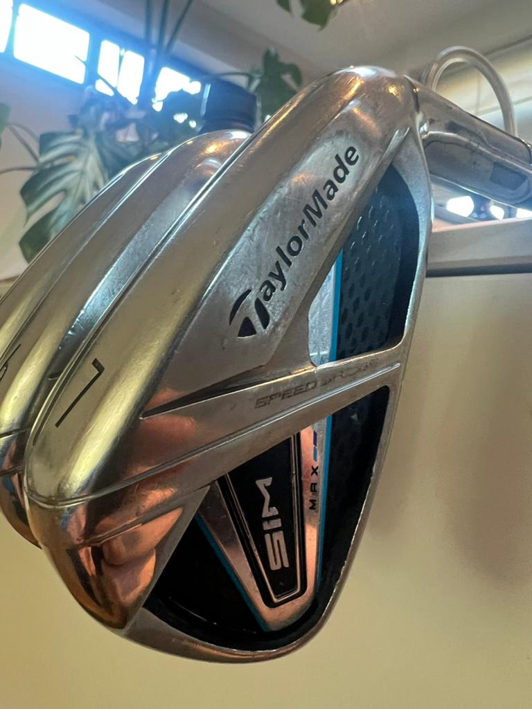 TaylorMade SIM Max ijzers + Cleveland RTX ZipCore wedges, Sport en Fitness, Golf, Ophalen, Gebruikt, Set, Overige merken