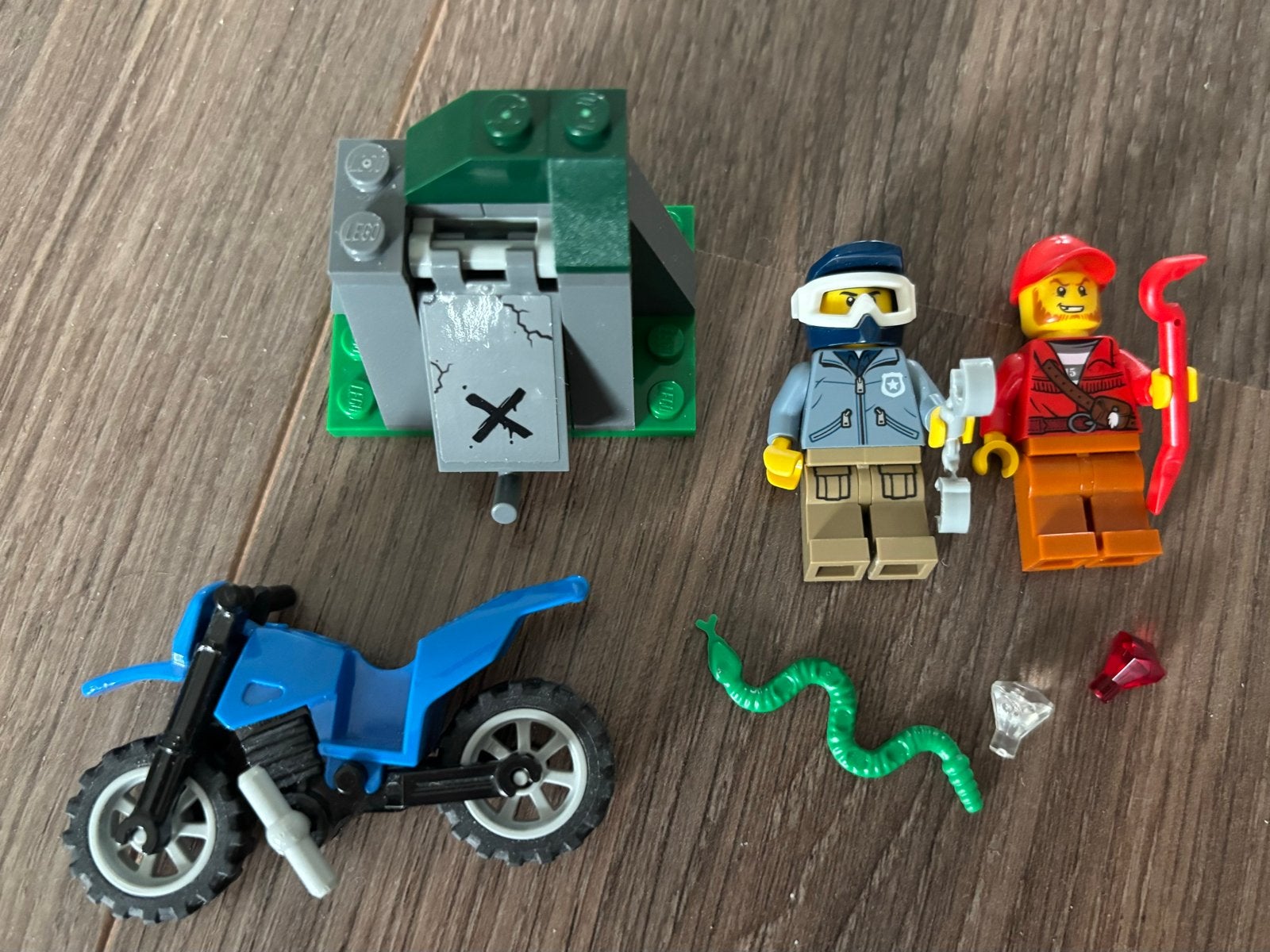 LEGO City 60170 Off-Road Achtervolging, City, Lego, Ophalen of Verzenden, Zo goed als nieuw
