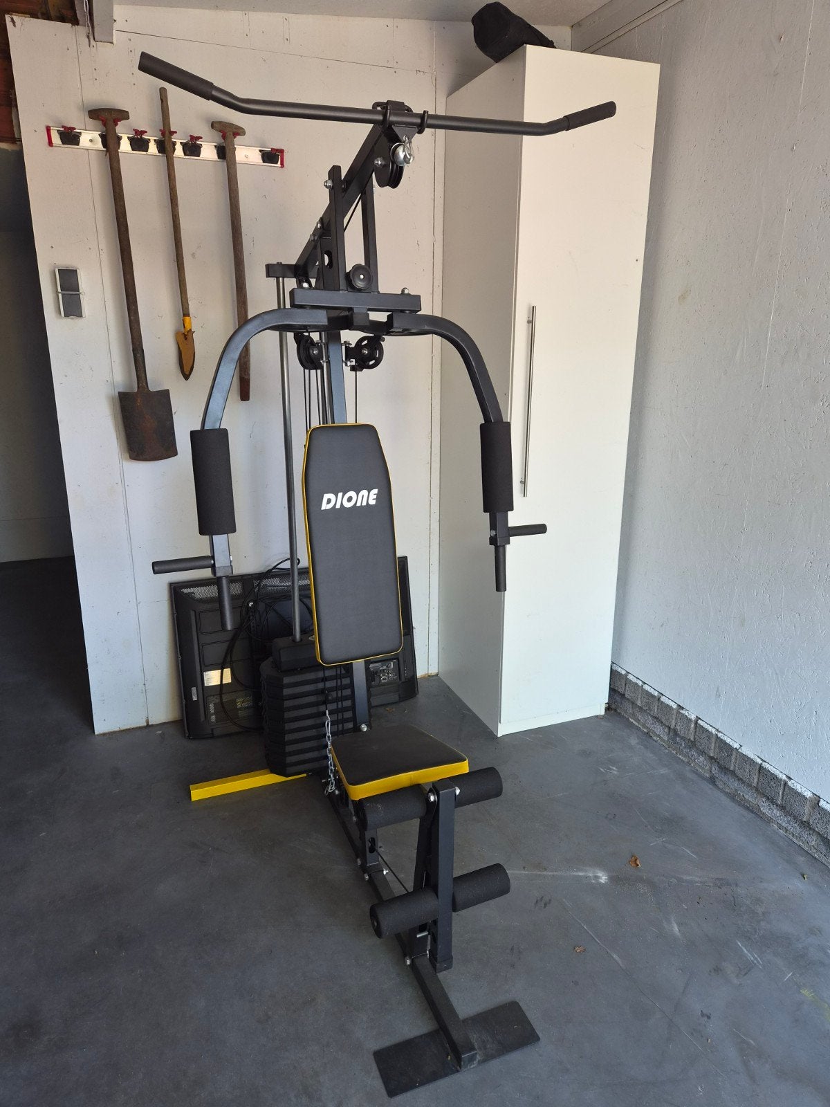 Dione HG2 Fitnessstation - Krachtstation voor Thuis, Ophalen, Benen, Gebruikt, Krachtstation
