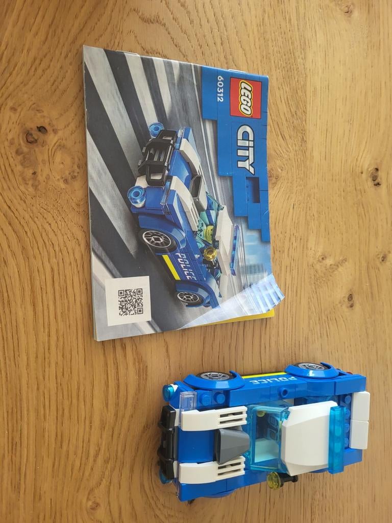LEGO City 60312 Politieauto - Complete set met instructies, Lego, Compleet, Ophalen of Verzenden, Complete set