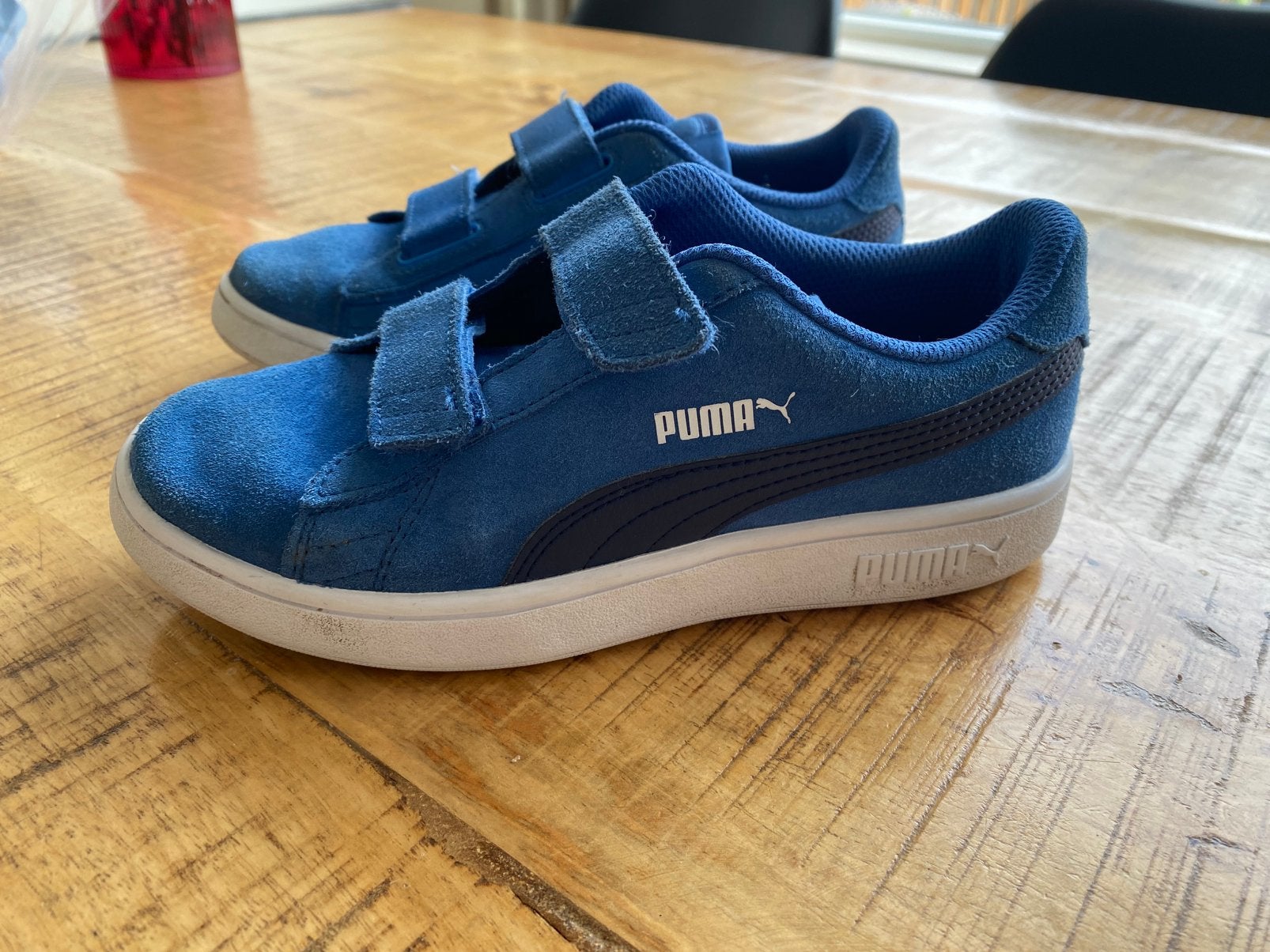Puma gympen - schoenen met klitteband maat 34, Schoenen, Ophalen of Verzenden, Zo goed als nieuw, Jongen