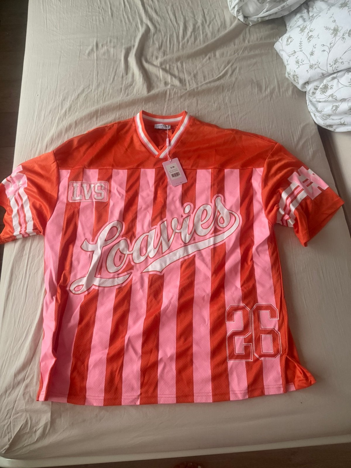 Loavies wk shirt, Kleding | Dames, T-shirts, Ophalen of Verzenden, Nieuw, Maat 38/40 (M), Korte mouw