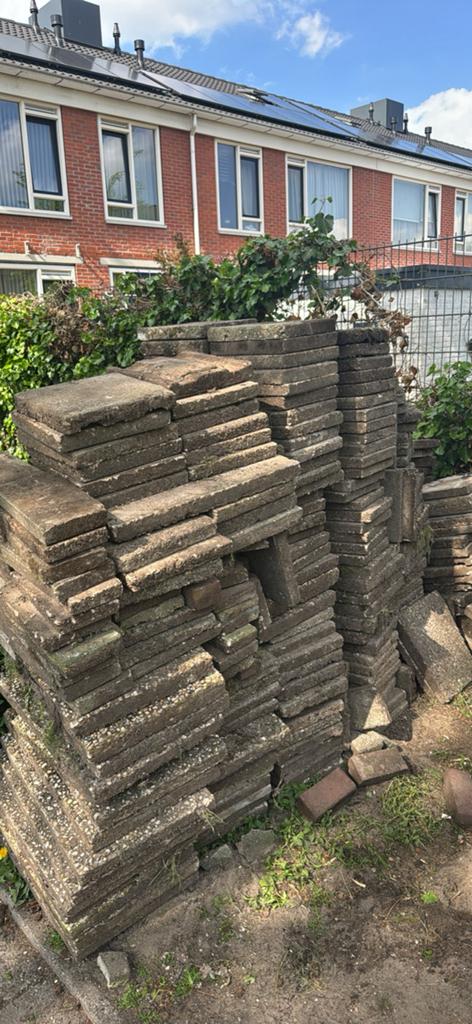 Partij tegels, Ophalen, Zo goed als nieuw, Beton, Terrastegels