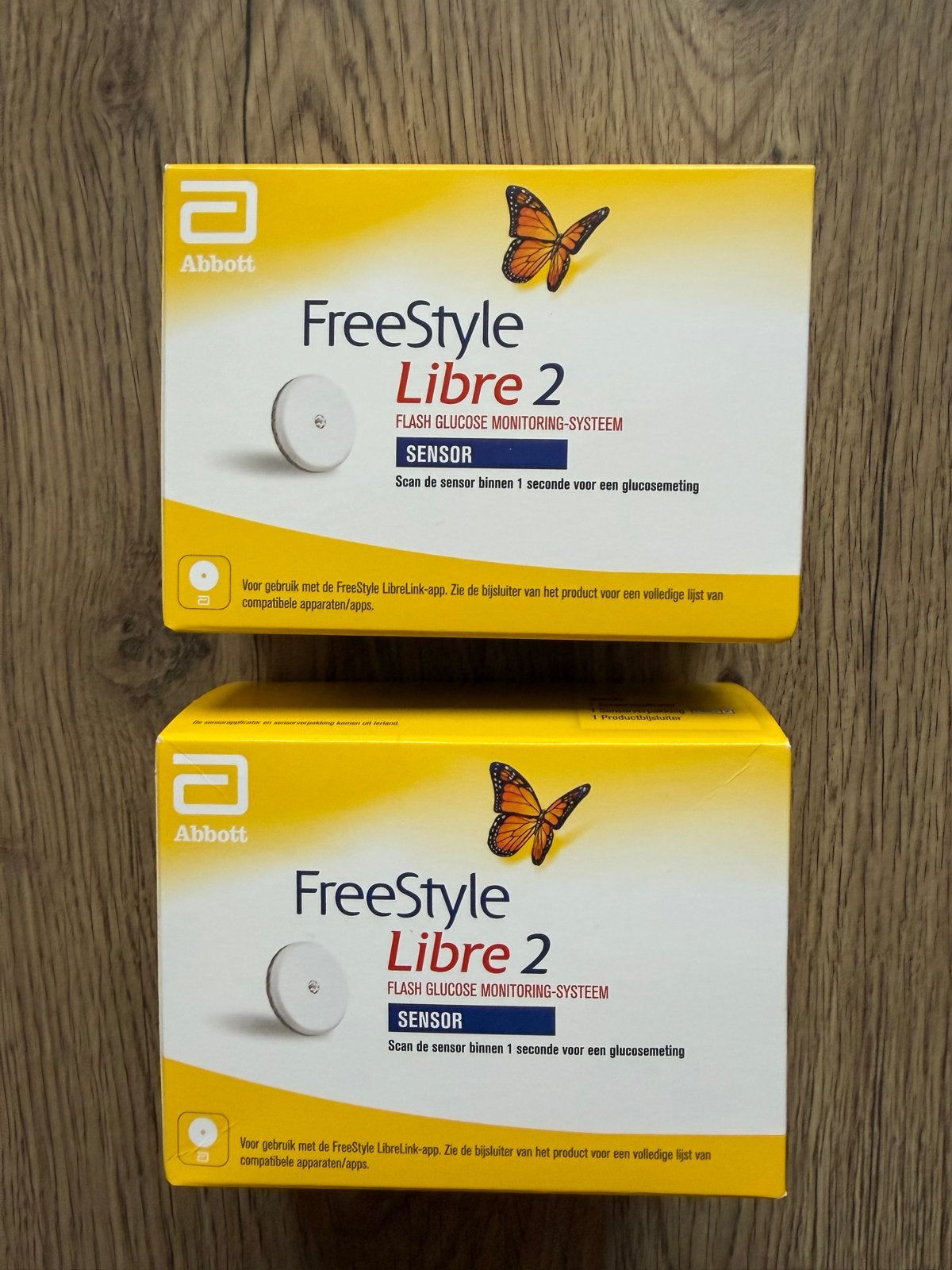 2x Abbott FreeStyle Libre 2 Flash Glucose Monitoring Systeem, Ophalen of Verzenden, Nieuw, Overige typen