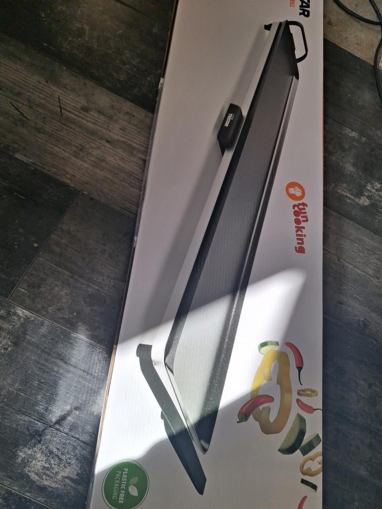 Grillplaat XL nieuw in doos, Ophalen of Verzenden, Nieuw