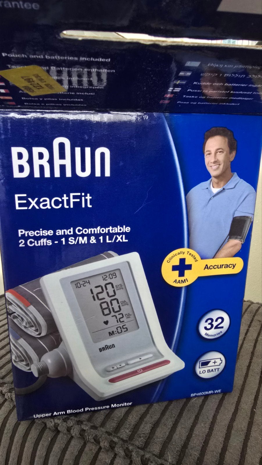 Braun exctfit, Ophalen, Overige typen