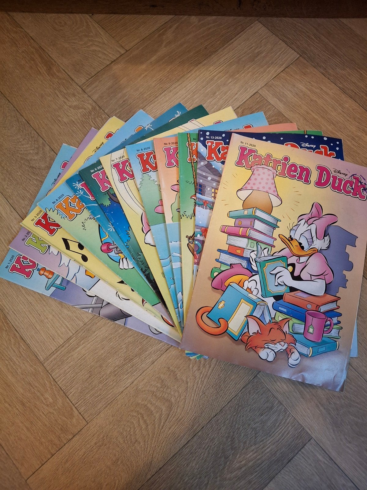 12x Katrien Duck grote favoriet bij kids meer ducks te koop!, Complete serie of reeks, Ophalen of Verzenden, Zo goed als nieuw